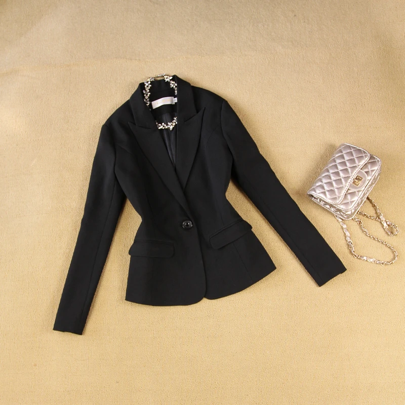 High-quality Women's Business Fall fashion OL Office suit female career suit jacket and temperament casual two piece pants High-quality Women's Business Fall fashion OL Office suit female career suit jacket and temperament casual two piece pants