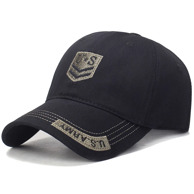 Peterbilt Logos Army Cap Cotton Athletic Trucker Curl Hat Men Women