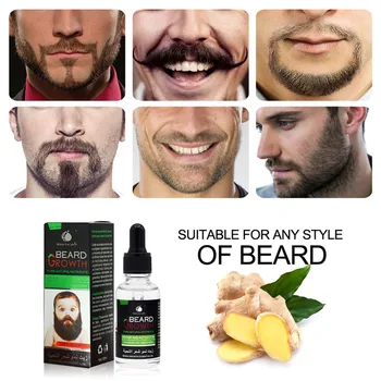 

2019 Brand New Essential Natural Organic Beard Oil Beard Wax 30ml Hair Loss Products Leave-In Conditioner for Beard Growth