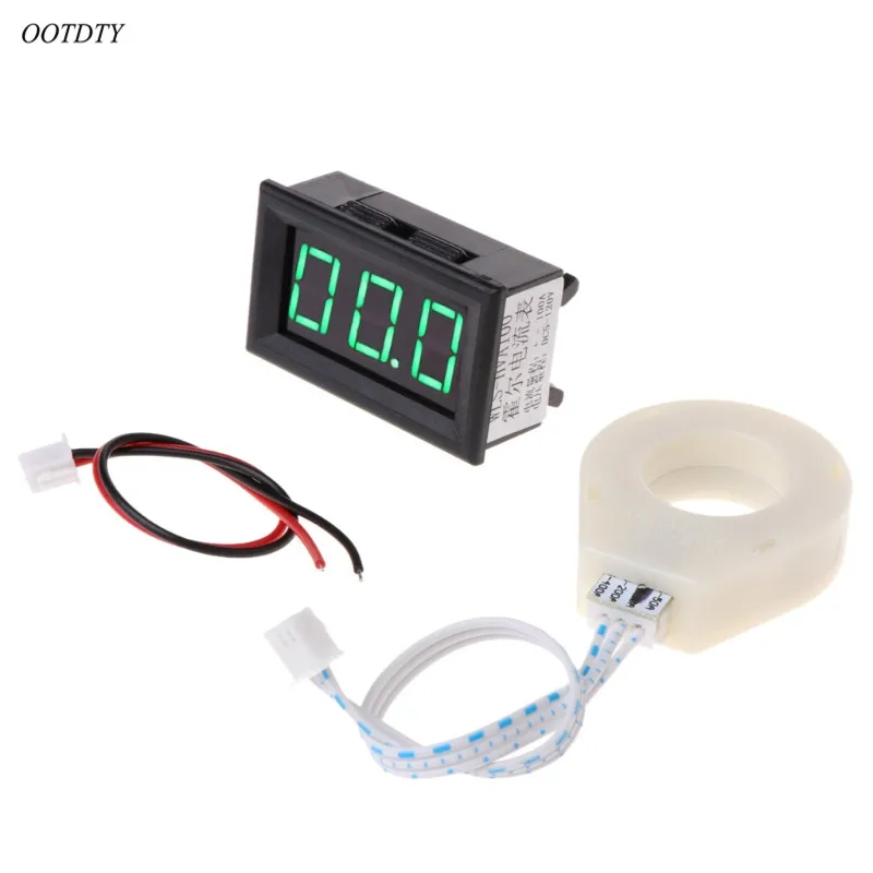 OOTDTY DC 5 120V 100A Digital Voltmeter Current Voltage Amp Meter w
