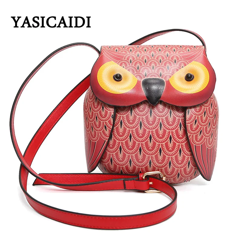 font b Women b font Owl Messenger font b Bag b font Designer font b