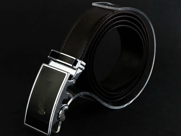 

10 pcs transparent Belt display racks Acrylic Display Stand belt holder desktop belt Tabletop Display belt holder rack