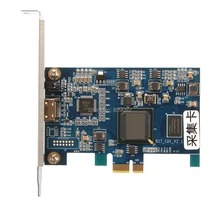 PCI Express HD Карта видеозахвата PCIE 1080P 60FPS HDMI карта захвата vmix Беспроводная obs игра/встречи прямая трансляция
