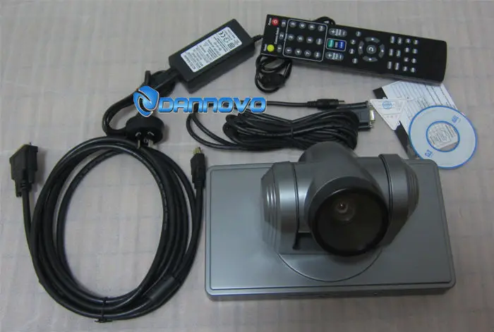 DANNOVO HDMI PTZ كاميرا للفيديو نظام المؤتمر ، الصين 10x التكبير ، HD-SDI ، DVI ، HDMI ، يبببر ، AV ، دعم صورة الوجه وظيفة