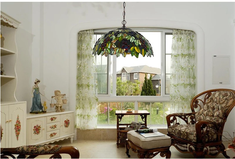 Tiffany hanging lamp light (6)