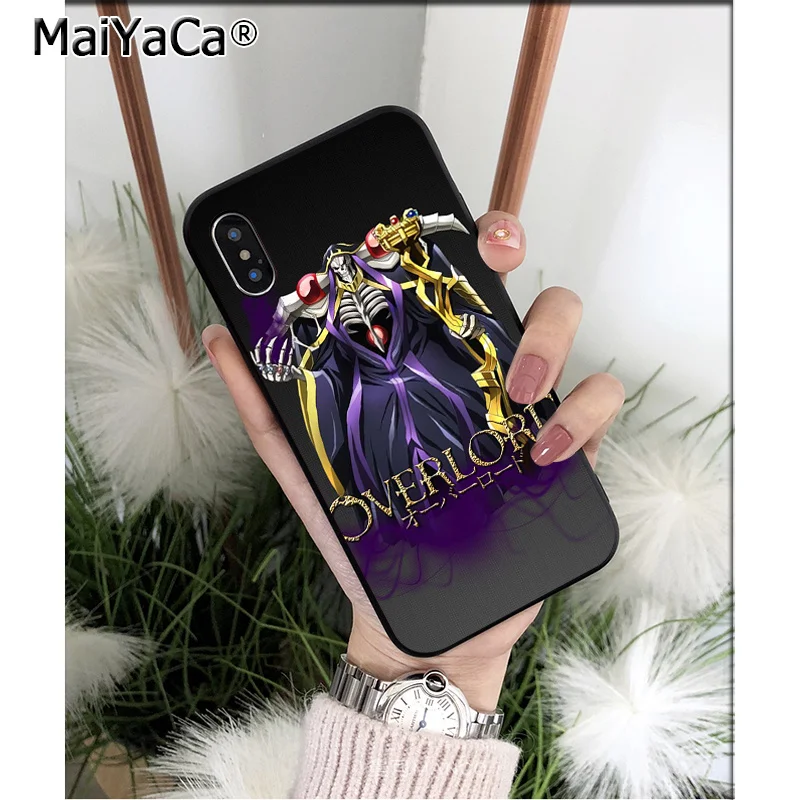 MaiYaCa персонаж аниме Overlord Albedo TPU Мягкий силиконовый чехол для телефона чехол для iPhone 6S 6plus 7plus 8 8Plus X Xs MAX 5 5S XR