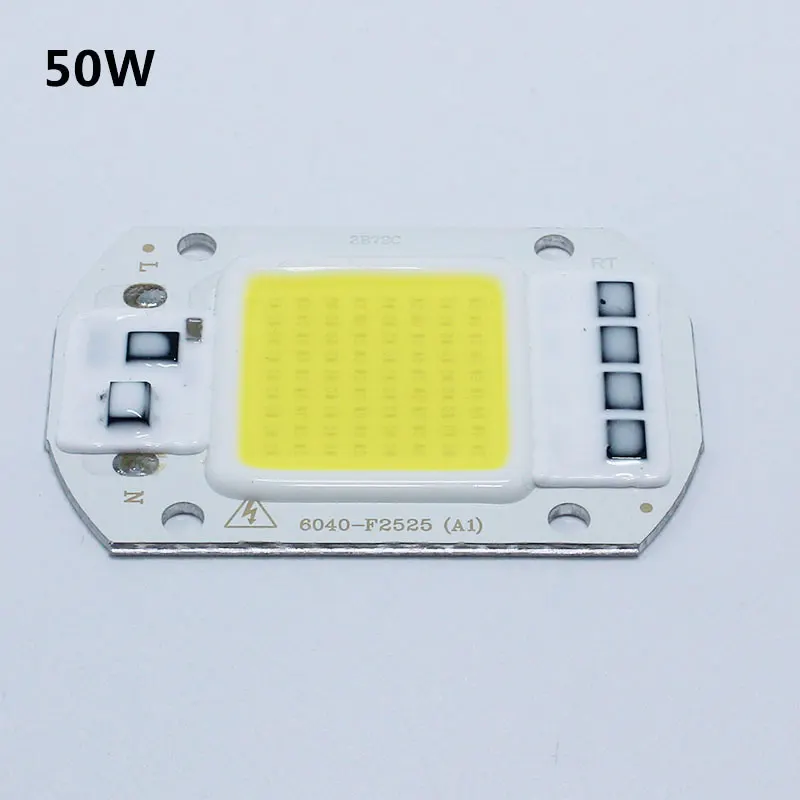 Чип для светодиодной лампы COB 20/30/50 Вт вход 110 В 220 В|led white chip|led 50w cob3 w led chip |
