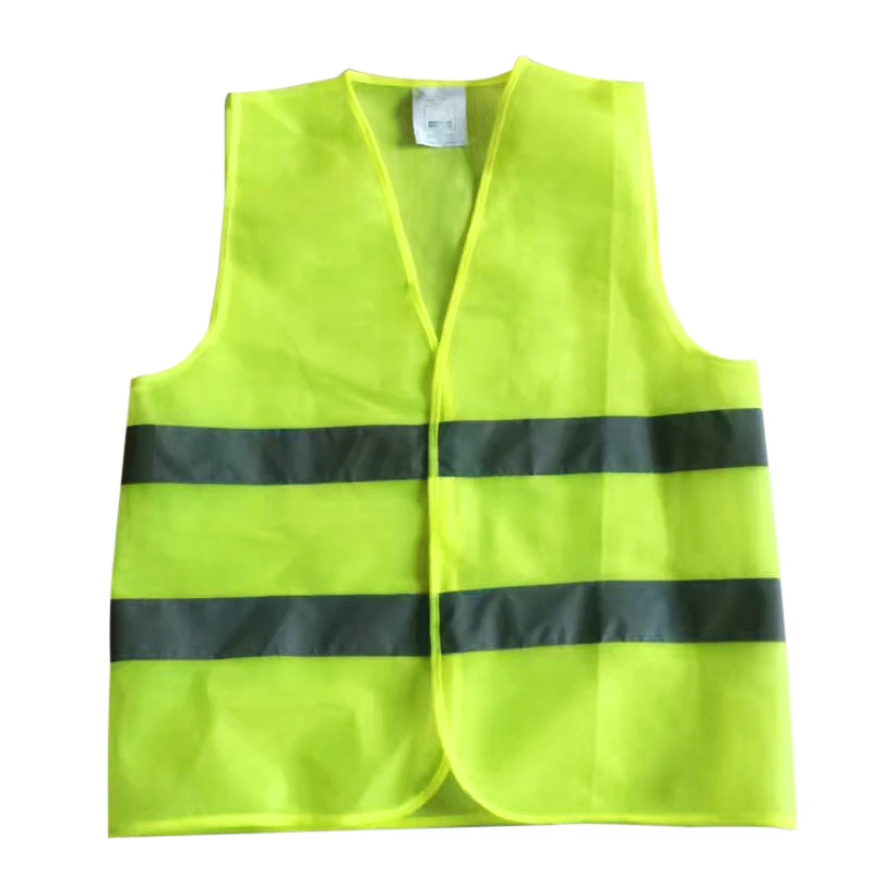 

XL XXL XXXL Reflective Fluorescent Vest Yellow Orange Color Outdoor Safety Clothing Running Ventilate Safe High Visibility