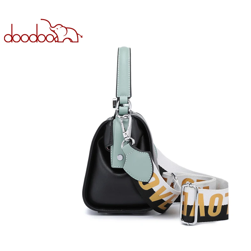 DOODOO المرأة حقيبة يد الإناث الكتف Crossbody حقائب السيدات بو جاكيت جلدي-مقبض حقيبة ساع واسعة الكتف حزام صغير حمل DOODOO المرأة حقيبة يد الإناث الكتف Crossbody حقائب السيدات بو جاكيت جلدي-مقبض حقيبة ساع واسعة الكتف حزام صغير حمل
