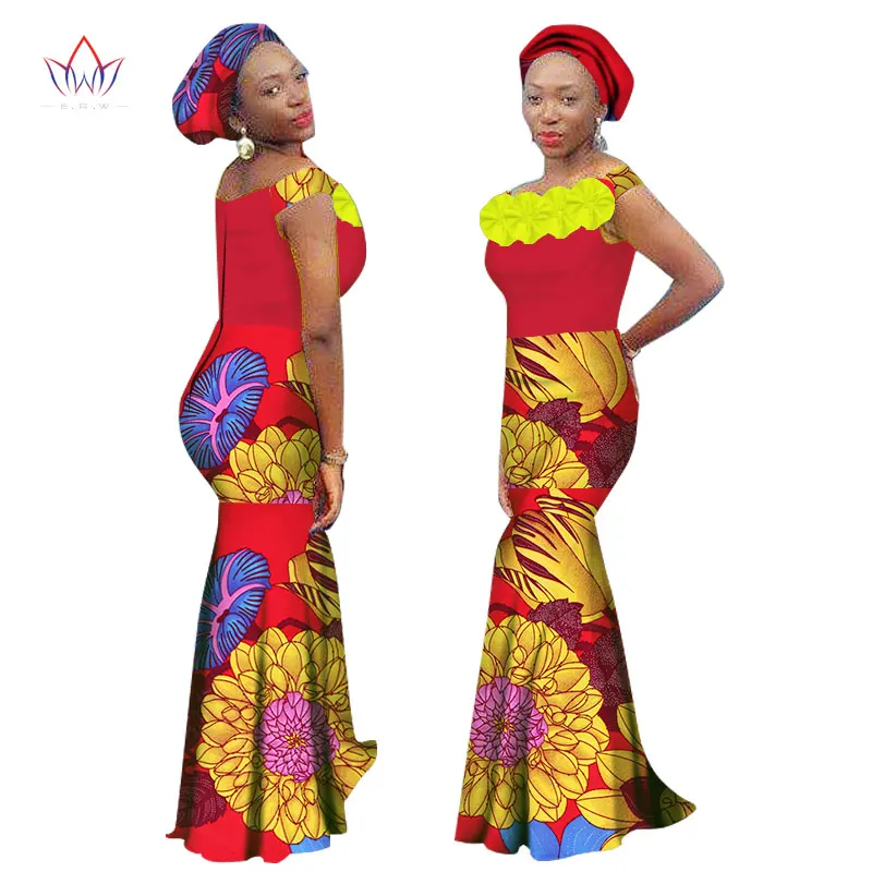 2018 african cotton clothing traditional dresses for women new Design