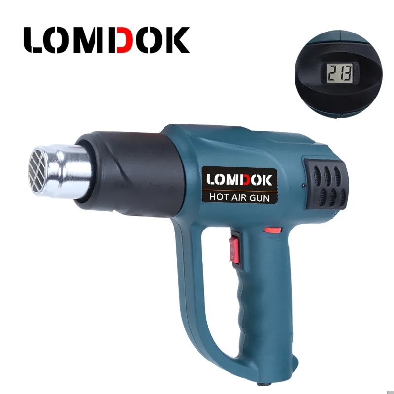 2000W Industrial Shrink Wrapping Heater Nozzle Temperature Adjustable