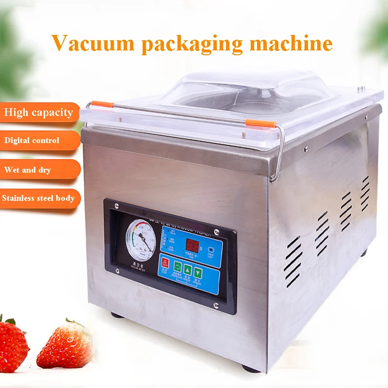 Microcomputer Desktop Vacuum sealer Packing machine food vacuum packaging machine desktop vacuum packager bag sealing machine