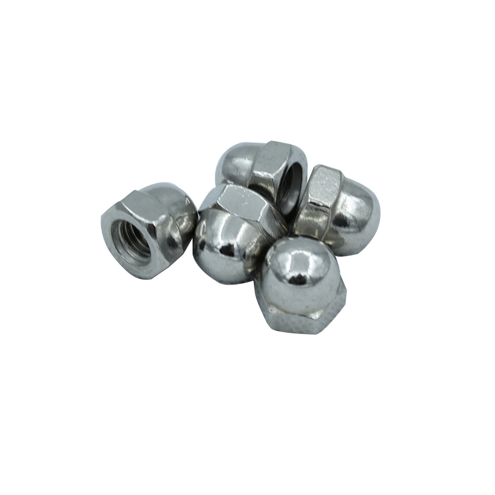 

DIN1587 M3/M4/M5/M6/M8/M10/M12/M14/M16/M20 304 Stainless Steel Cap Nuts Decorative Cover Semicircle Acorn Nut