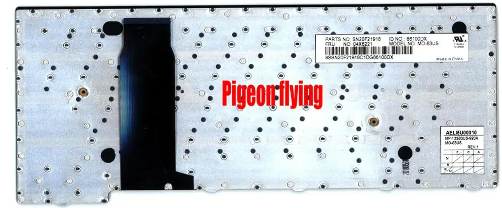 Новая английская клавиатура UEA для lenovo think yoga 11E ( 20D9 20DA 20E5 20E7 20E6 20E8 20ED 20EE)FRU 04X6221