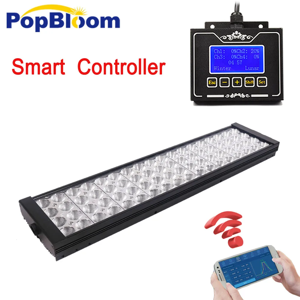 

DSunY Led Aquarium light for fish Tank Lighting For Aquarium light fixtures chihiros pecera Coral Reef SPS LPS Tank MH4BP1
