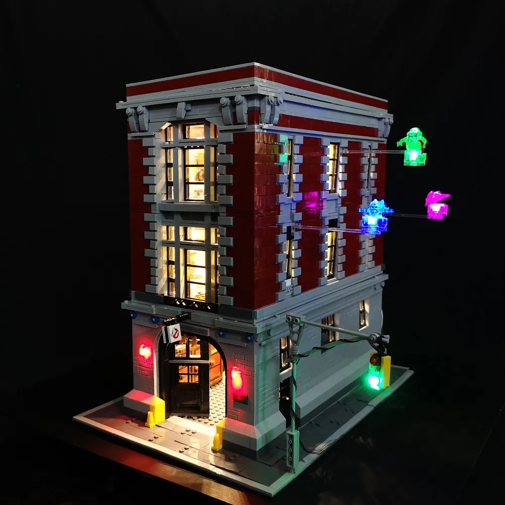 

LED light up kit for 75827 and 16001 Ghostbusters Firehouse Headquarters Model Building Kits Model set
