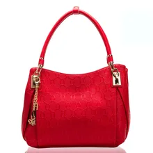 Ms. explosion models leather handbags Europe and the United States fashion zipper printing killer bags Trend dumplings shoulder