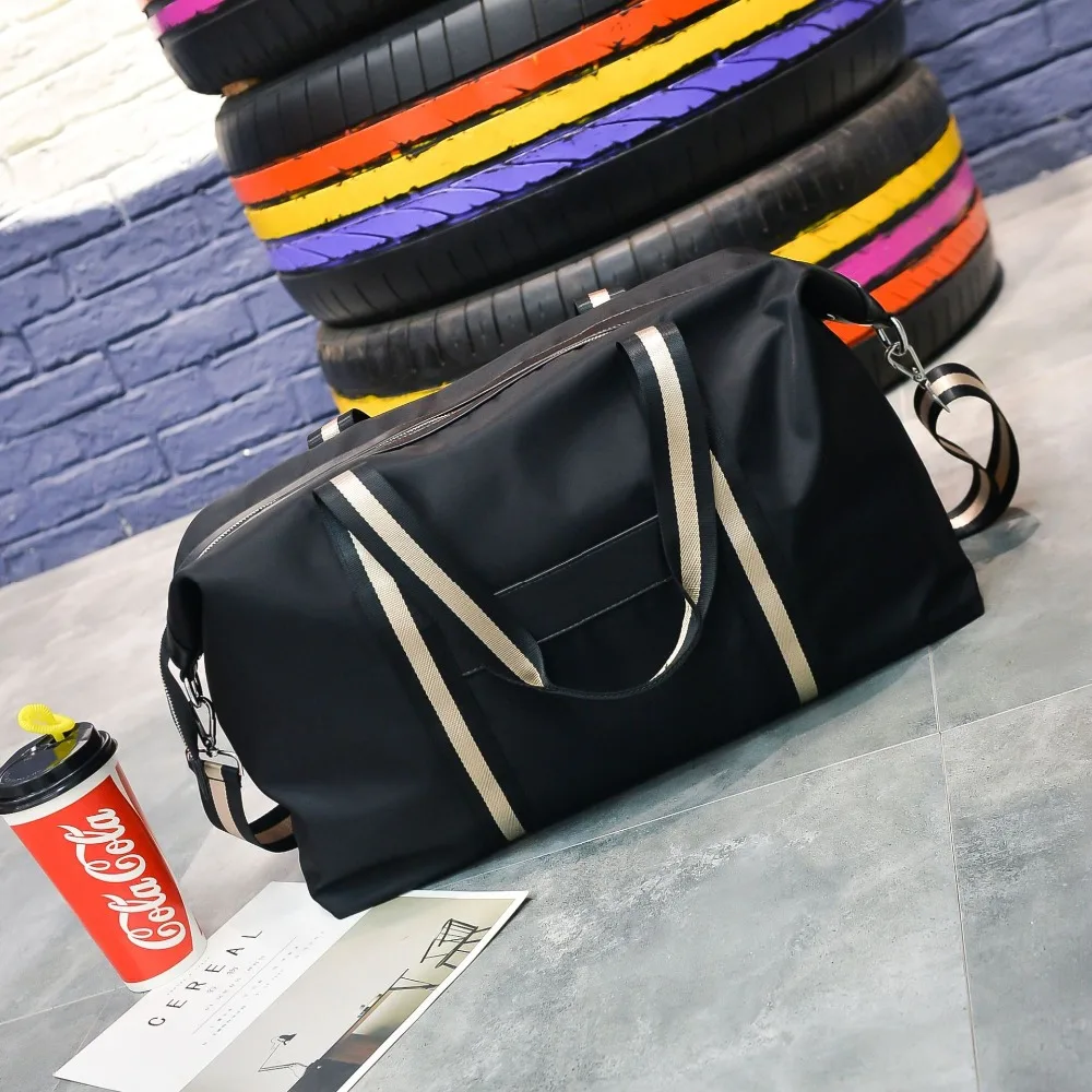 Высокое качество фитнес черная сумка для спортзала Женский фитнес водонепроницаемый рюкзак тренировочный женский йога вещевой мешок Сумка-тоут для путешествий Duffels
