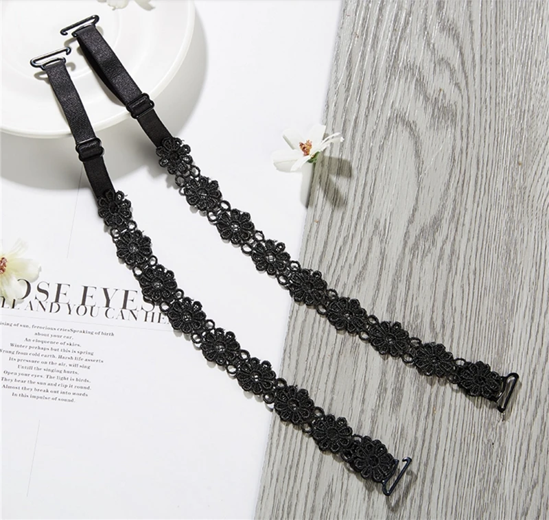 Sexy women lace bra straps decorative bra straps buckle decorate sexy