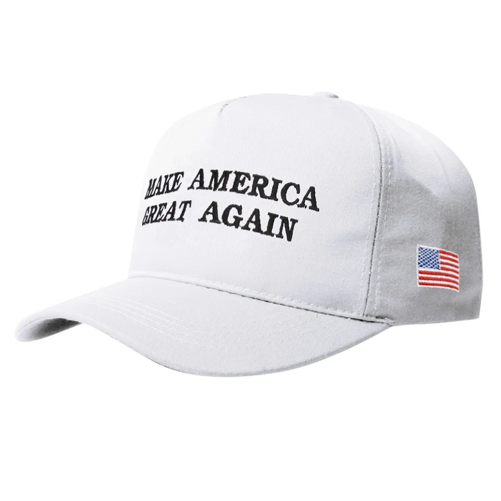 40 Trump американская президентская шляпа делает Америку снова большой шляпой Дональд Трамп, шапка-пачка, Кепка с вышивкой MAGA, сетчатая Кепка - Цвет: White
