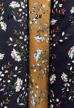 

145cm width Composite flower fabric flowers pattern for skirt suit-dress hair accessory CH-17205