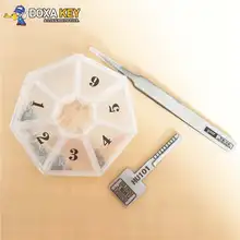 Честный HU101 FORD FOCUS нового типа комбинированный набор ключей для автомобиля ключи для ремонта литые HU101 ключ пресс-форма