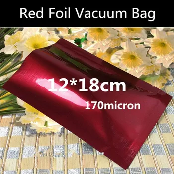 

100pcs 12cmx18cm (4.7'' * 7.1'') 170mic Aluminizing Foil Vacuum Bag Foil Vacuum Storage Bag Coffee Beans Bag
