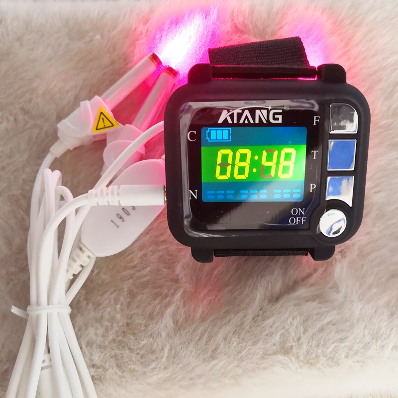 

ATANG Health medical product red laser watch soft 650nm lllt low level laser therapy laser medical physiotherapy equipment