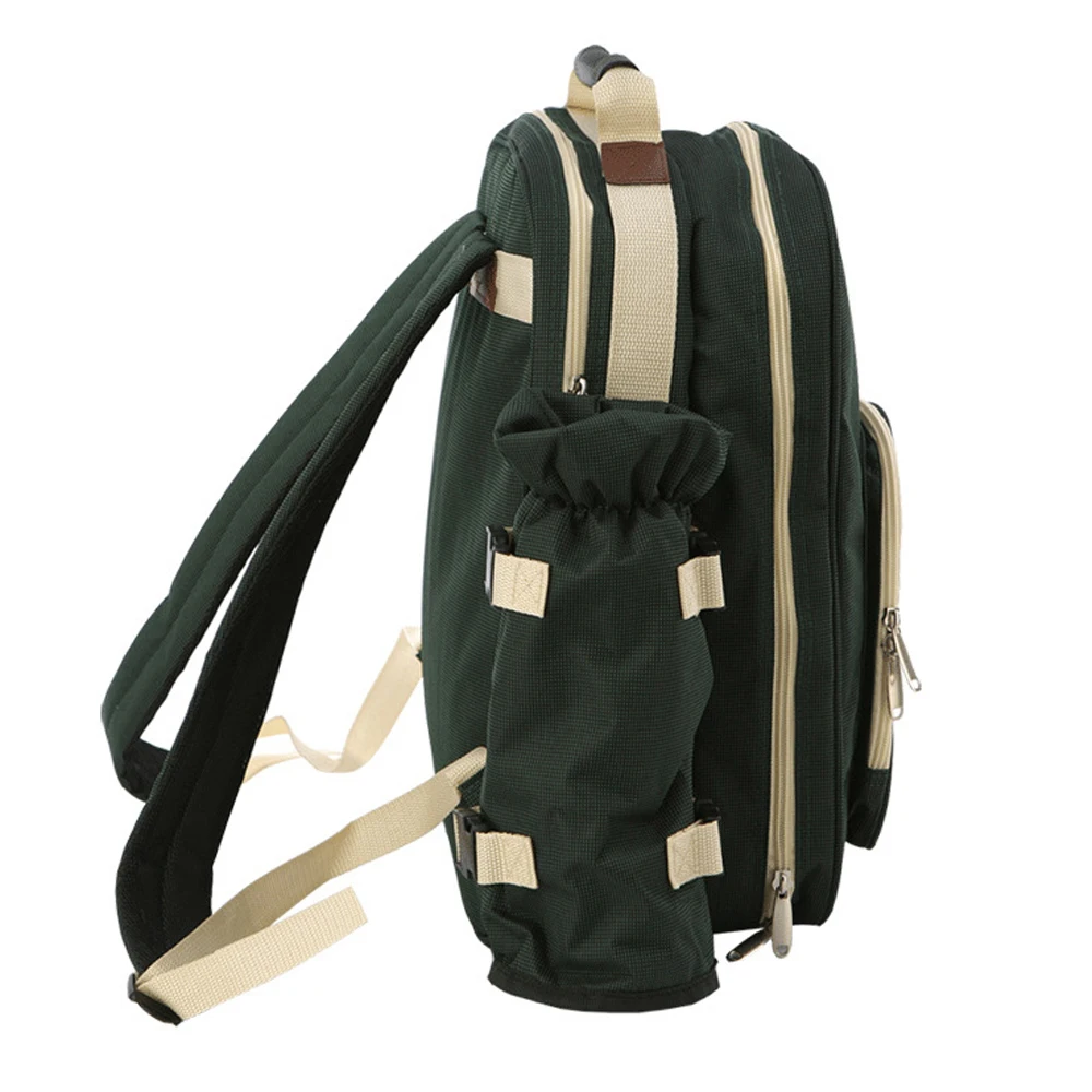 Acampamento ao ar Bolsa do Piquenique Mochila de Piquenique Conjunto de Mesa de Piquenique Livre Portátil Ombro Backapck Churrasco Ferramenta Pacote Bolsas 4 Pessoas no 7 Acampamento ao ar livre Portátil Saco do