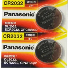 2 X Фирменная Новинка батарея для PANASONIC cr2032 В 3 в кнопки сотового Миниатюрный элемент питания часы компьютер cr 2032