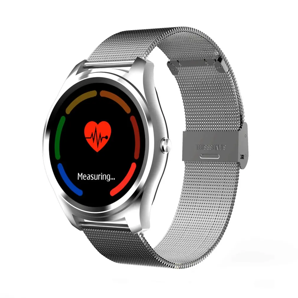 

Business Stlyle X8 Smart Watch Steel Band Heart Rate Monitor Bluetooth Call Waterproof Fitness Pedometer Sports Wrist Watch