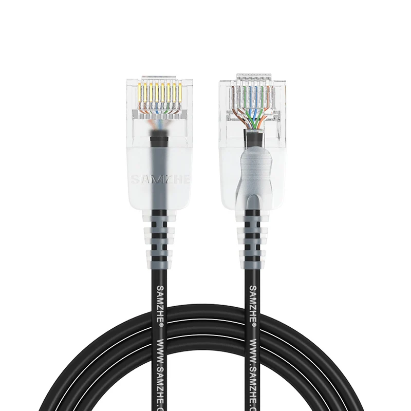 

SAMZHE Cat6A Ultrafine Ethernet Patch Cable - Slim RJ45 Computer XBox Networking LAN Cords 0.5m 1m 1.5m 2m 3m 5m 8m 10m