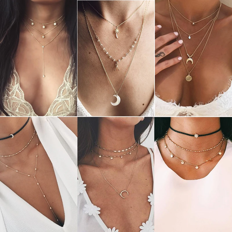 layered necklace 800