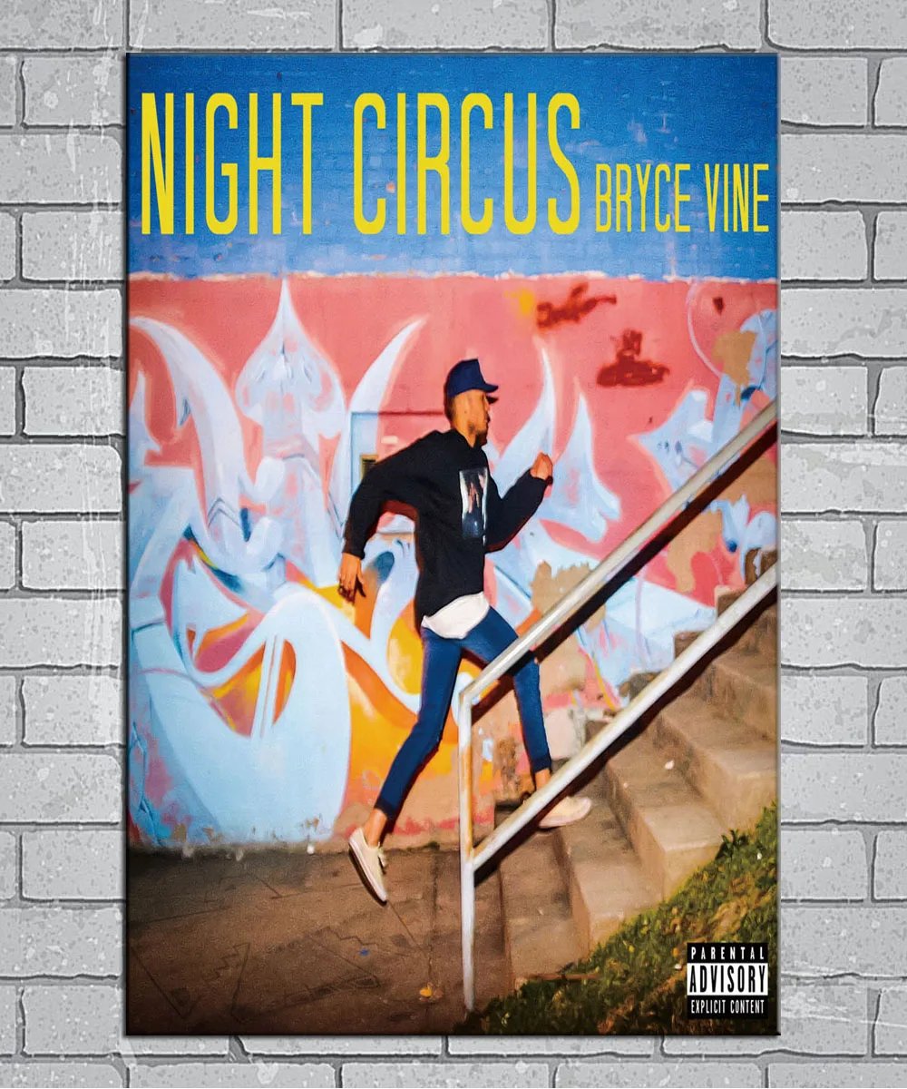 bryce vine night circus free download night circus bryce vine rapper music light canvas custom bryce vine night circus free download night circus bryce vine rapper music light canvas custom