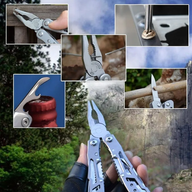 Outdoor Camping Survival Tools Multi Tool Pliers Versatile Repair (1)