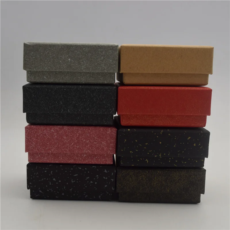 

1pcs High Quality Jewelry Paper Box Jewelry Display Case Carrying Case