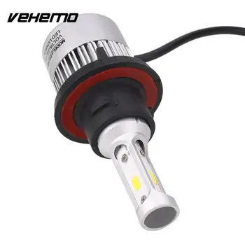 

Vehemo 2Pcs/Set Replacement LED Headlight Automobile LED Headlight Kit Universal Headlight Conversion Kit Super Bright