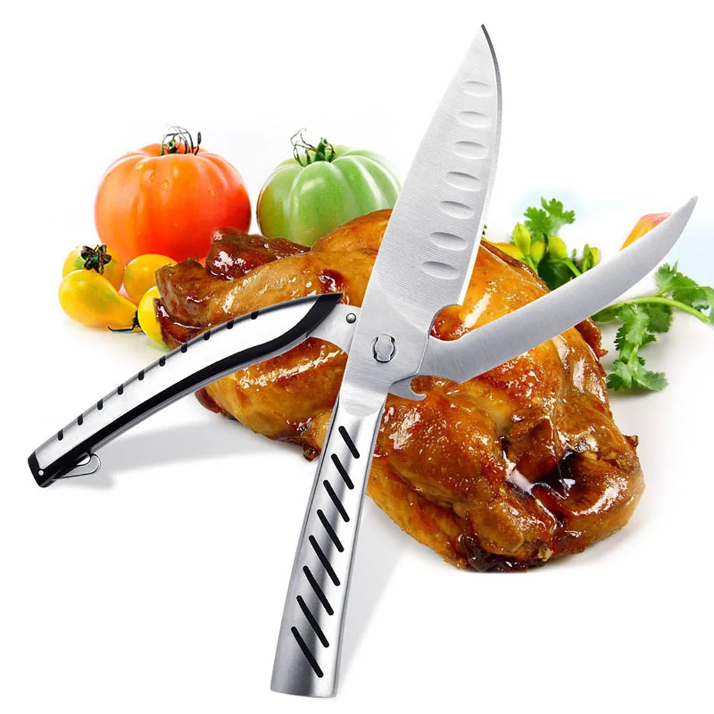 

King Sea Multifunction Kitchen Scissors Poultry Shears Premium Ultra Sharp Separable BBQ knife Chef knife and Bottle Opener