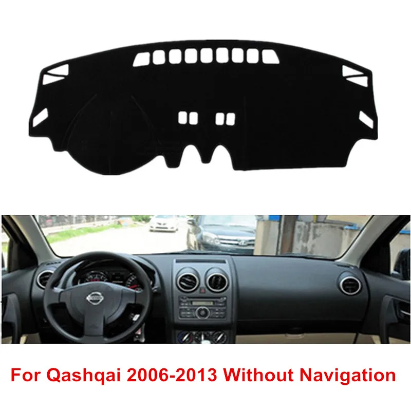

Car Styling Dashboard Cover Dashmat Mat Pad Interior Sun Visor Shade Carpet Anti-UV Protector For Nissan Qashqai J10 2006 - 2013