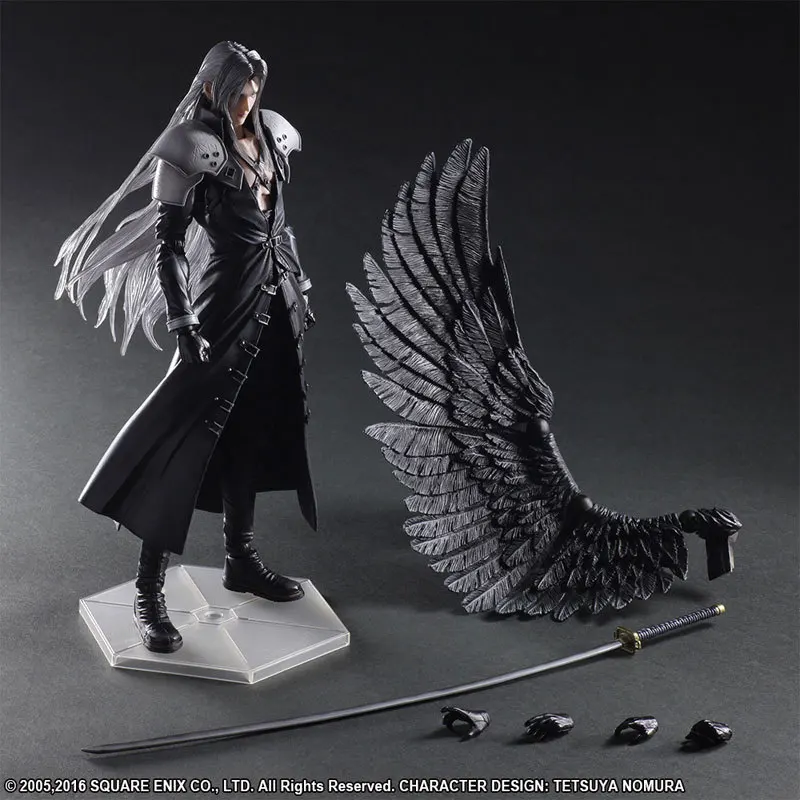 Final Fantasy Play Arts Kai Advent детская фигурка из ПВХ, игрушка 27 см, игра из фильма, аниме Final Fantasy VII, Playarts Kai