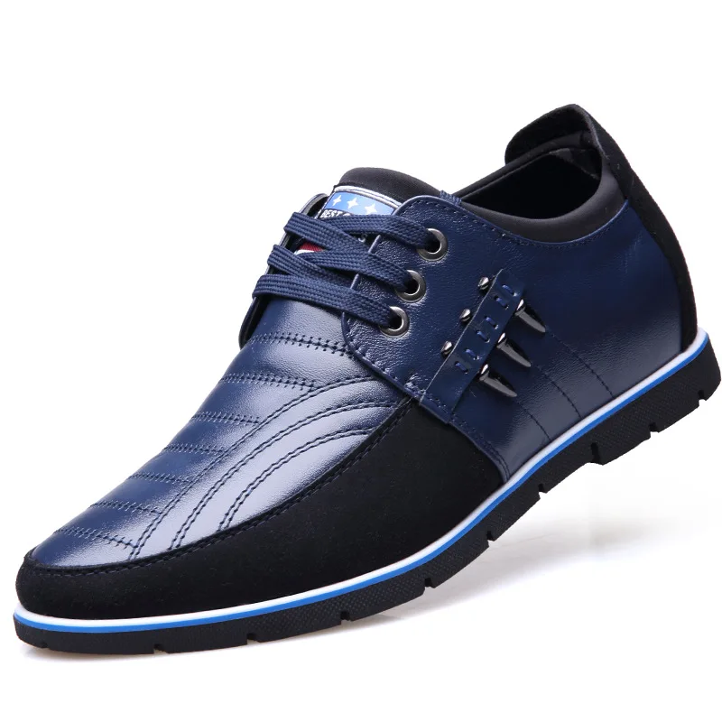 Men Shoes England Trend Casual Leisure Shoes Leather Shoes Breathable ...