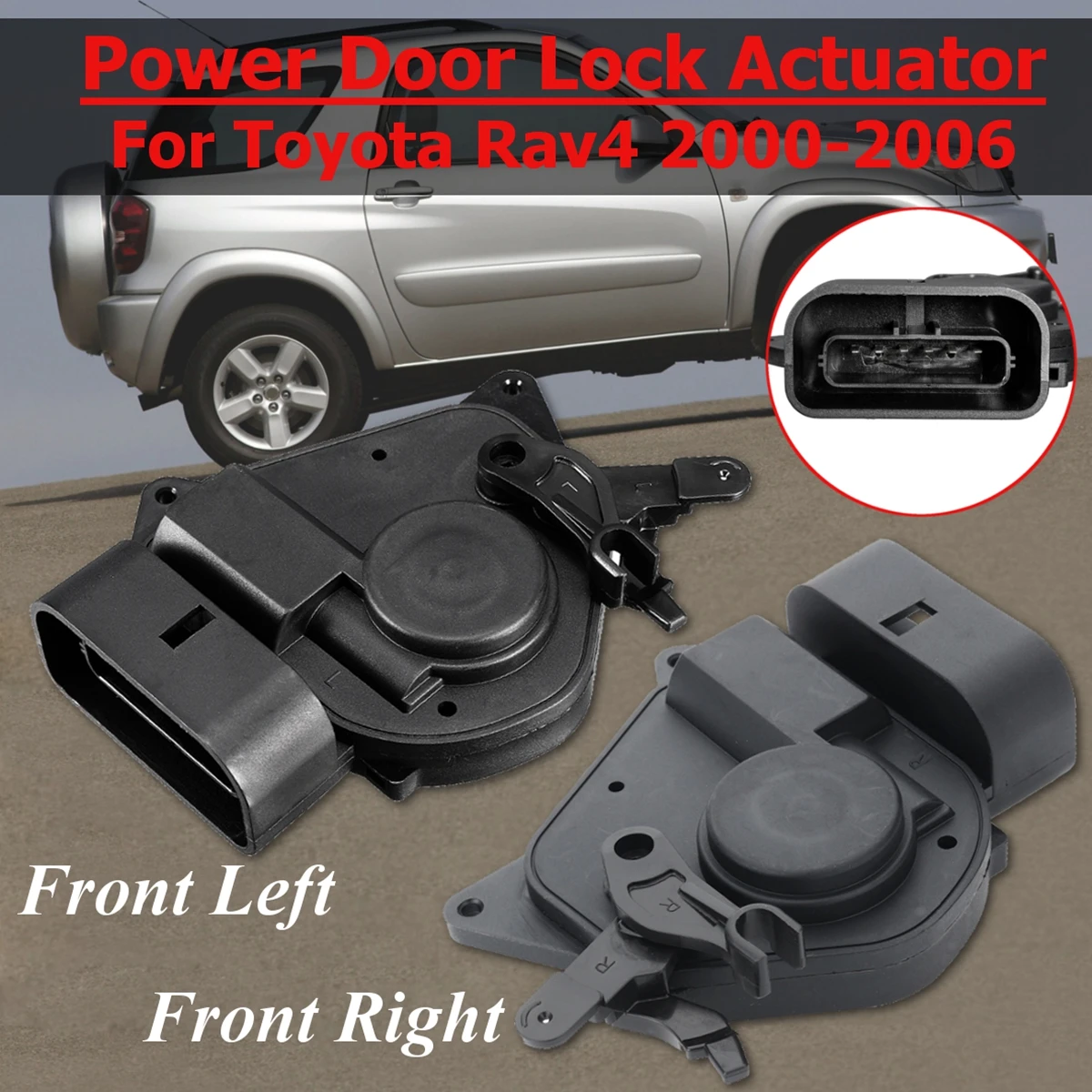 

for Toyota RAV4 6912042080/6911042120/69120-42080/69110-42120/746-603 Car Front Left/Right Exterior Power Door Lock Actuator Car