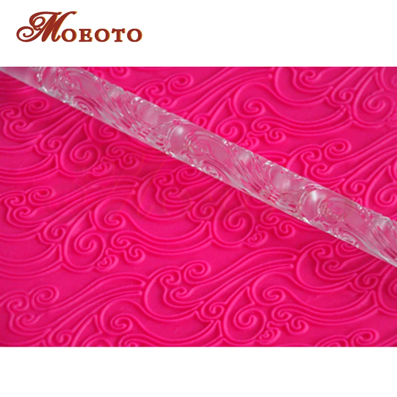 Factory Direct Sell MJ D013S Wave Rolling Pin Cake Factory Direct Sell MJ D013S Wave Rolling Pin Cake