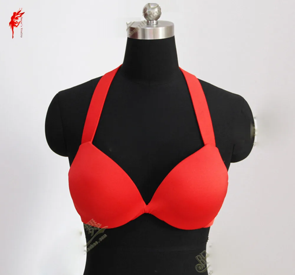 

New arrival belly dance bra spandex dance bra top sexy latin dance bra top dancer's clothes