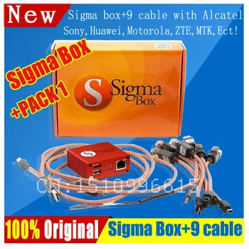 

2018 100% original sigma box +Pack 1 activation +9cables