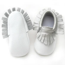 silver fringe baby shoes cow leather baby moccasins shoes kid shoes colorful shoes girls and boys