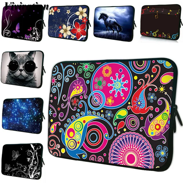Cheap Viviration 13 12 15 14 10 17 Inch Notebook Bag Funda Tablet 7 Inch Cover Sleeve Chromebook Case For Cube Iwork 10 Samsung 10.1"