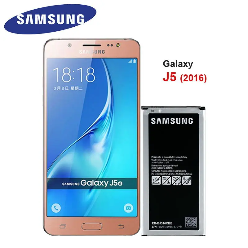 Samsung аккумулятор для Samsung Galaxy J5 Edition J5 J510 J510FN J510F J510G J510Y J510M EB-BJ510CBC 3100 мА-ч