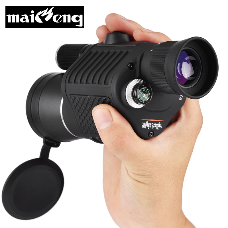 

Maifeng Multi-function Night Vision 8X40 HD Monocular with Flashlight Powerful for Hunting professional telescope Binoculars