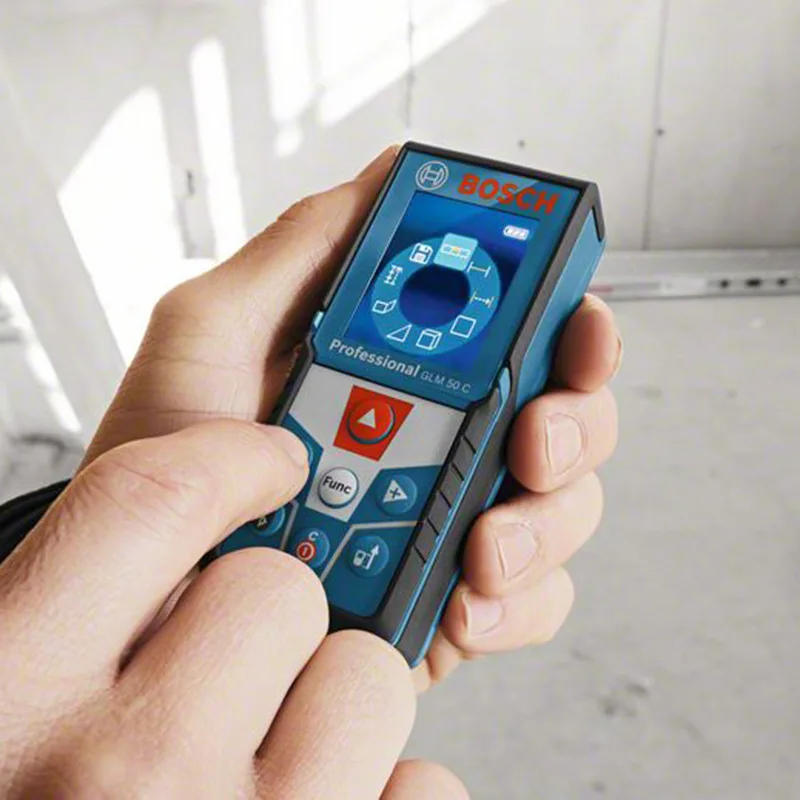 Bosch GLM50C Bluetooth дальномер цветной экран ручной лазерный измерительный инструмент